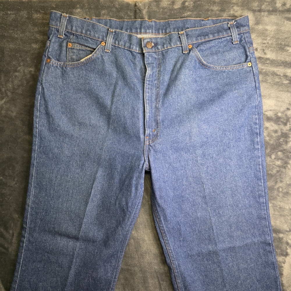 Levi's Orange Tab Jeans Mens 42x30 - Picture 10 of 14